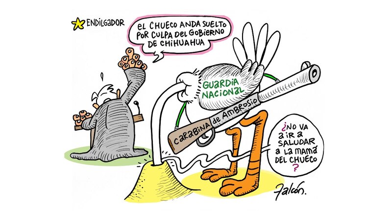 El Chapo anda suelto