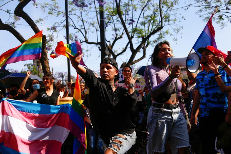 Marcha del orgullo LGBTI en la Ciudad de México