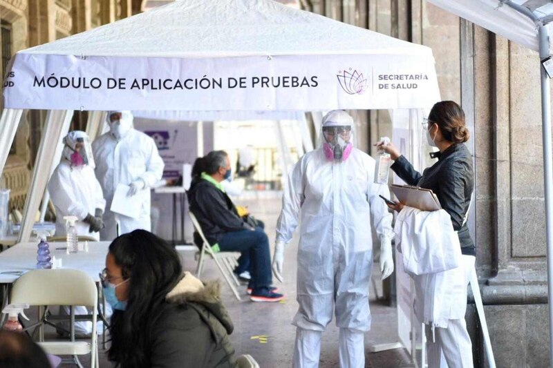 Jornada de pruebas COVID-19 en la Ciudad de México