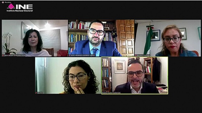 Reunión virtual de trabajo de la Comisión de Quejas y Denuncias del INE