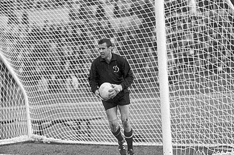 El legendario portero Lev Yashin