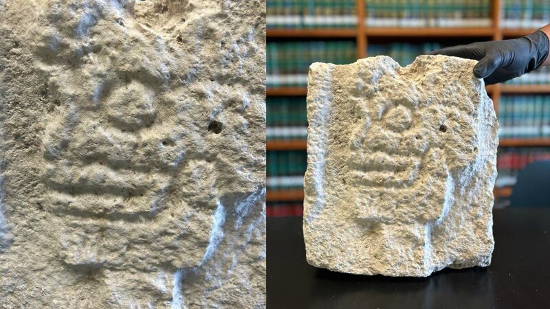 Piedra con escritura cuneiforme