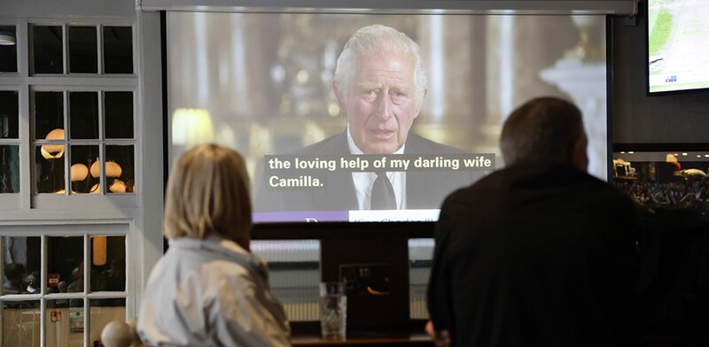 El rey Carlos III pronuncia su primer discurso a la nación