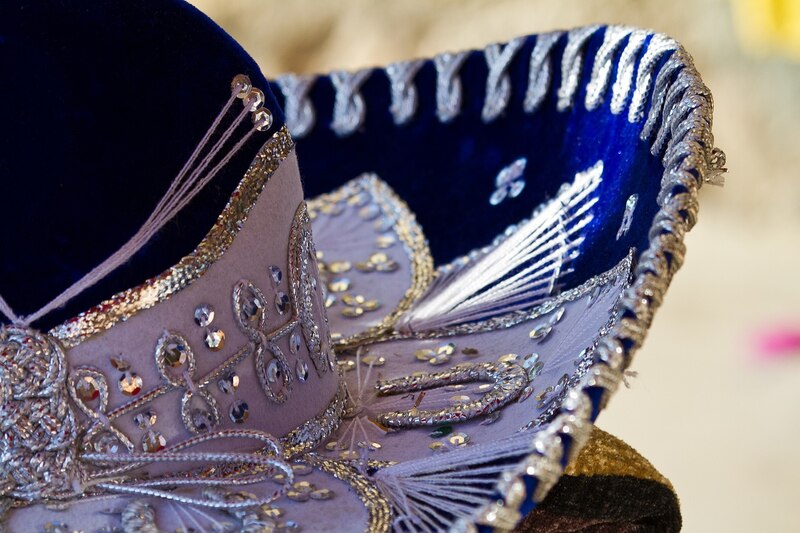 Sombrero mexicano tradicional