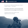 Embajada de Estados Unidos advierte sobre videos falsos de túneles fronterizos