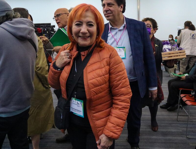 Rosario Piedra Ibarra de la CNDH en el XXVI Congreso de la Federación del Ombudsperson (FIO), en derechos humanos de la Ciudad.