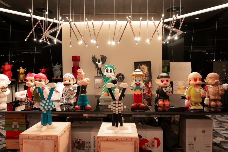 Exposición monumental en el Paddock y Paddock Club integrada más de 100 piezas