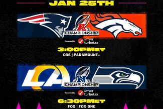 NFL: partidos, fechas y horarios de las finales de Conferencia 