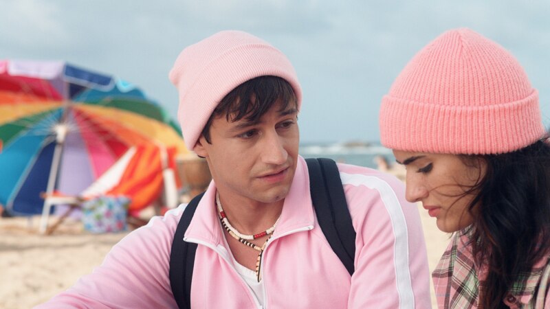 Pareja en la playa