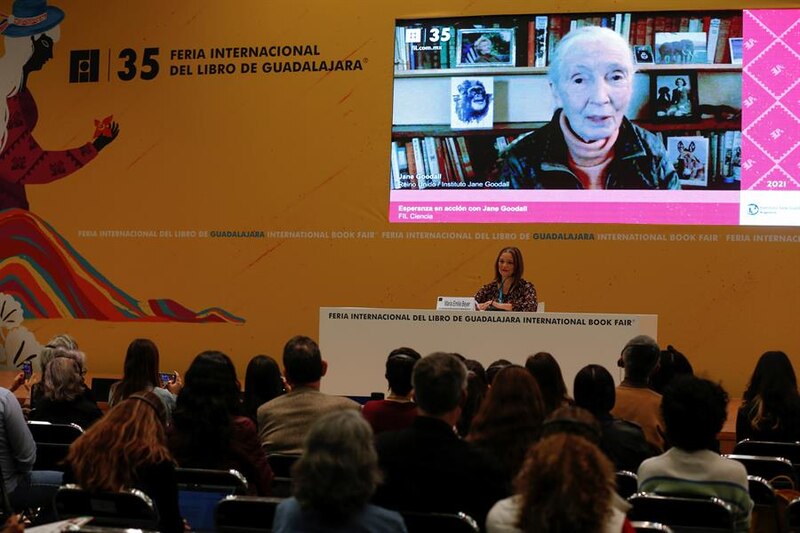 Jane Goodall en la FIL 2021