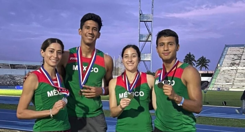 Atletas mexicanos ganan medallas en competencia internacional