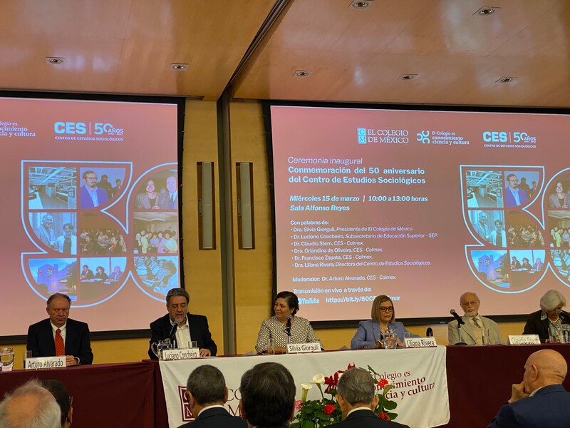 Title: 50 Aniversario del Centro de Estudios Sociológicos de El Colegio de México