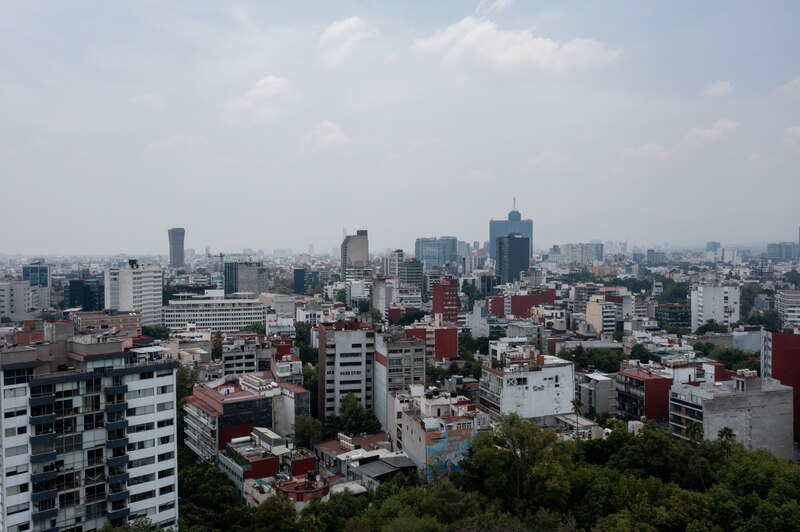 Ciudad de México desde el aire