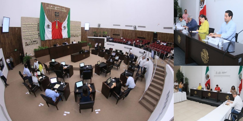 Sesión del Congreso del Estado de Yucatán