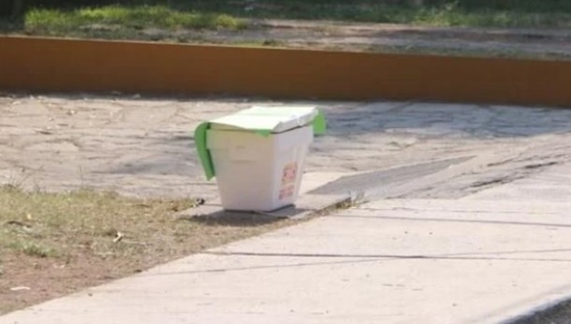 Hielera con restos y amenaza afuera de oficinas de Secretaría de Transporte en Jalisco