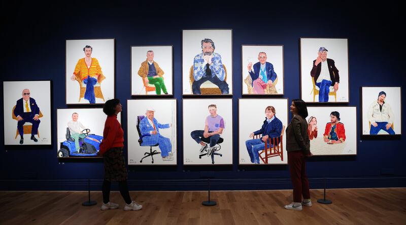 Retratos de Chuck Close
