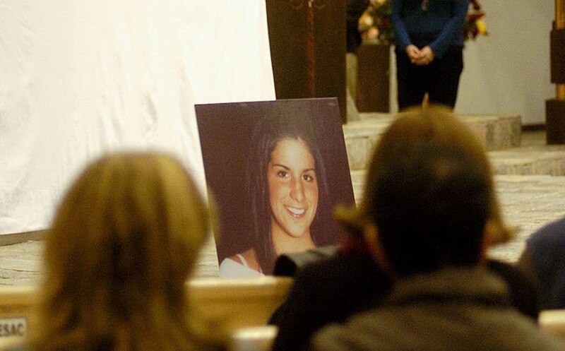 Foto de la jovencita asesinada en 1992, Ángeles Rawson.