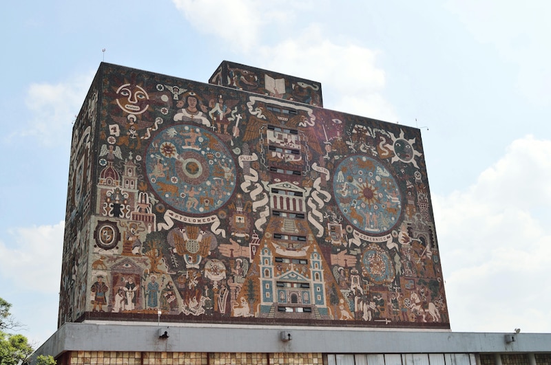 Biblioteca Central de la UNAM en C.U