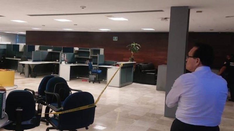 Investigan balacera en oficinas de la alcaldía Cuauhtémoc