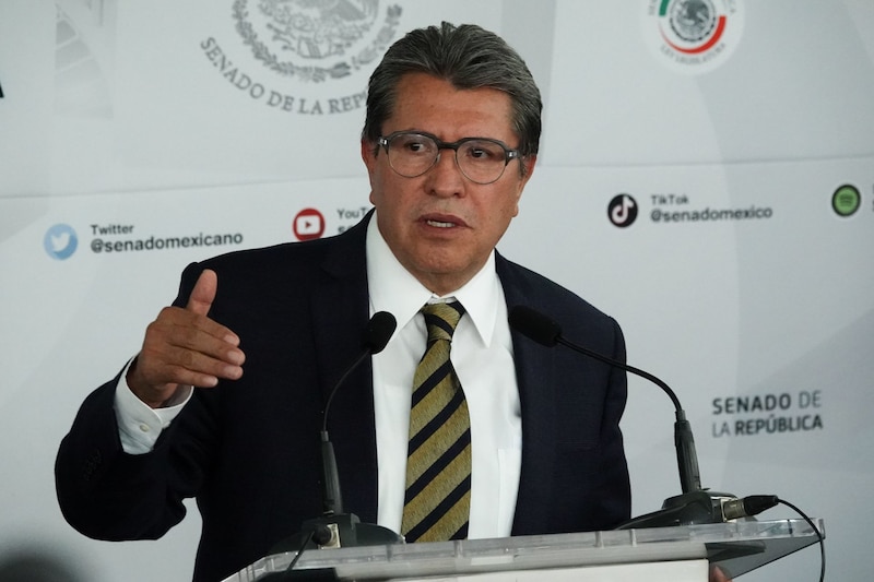 El senador Ricardo Monreal advierte que la reforma electoral no pasará en fast track