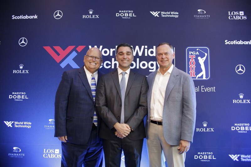 Presentación del torneo de golf World Wide Technology Championship at Mayakoba