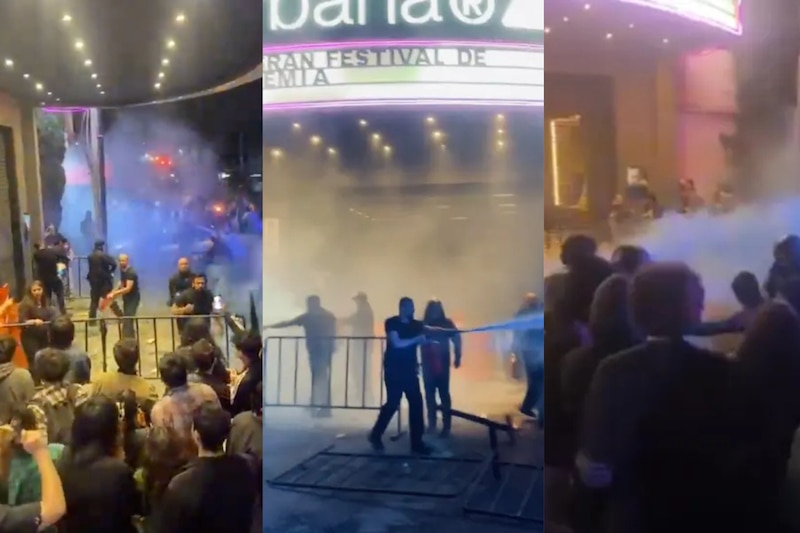 Disturbios durante la cancelación del Festival Bandemia en Naucalpan