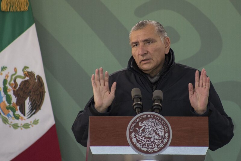 El presidente Andrés Manuel López Obrador habla en una conferencia de prensa.