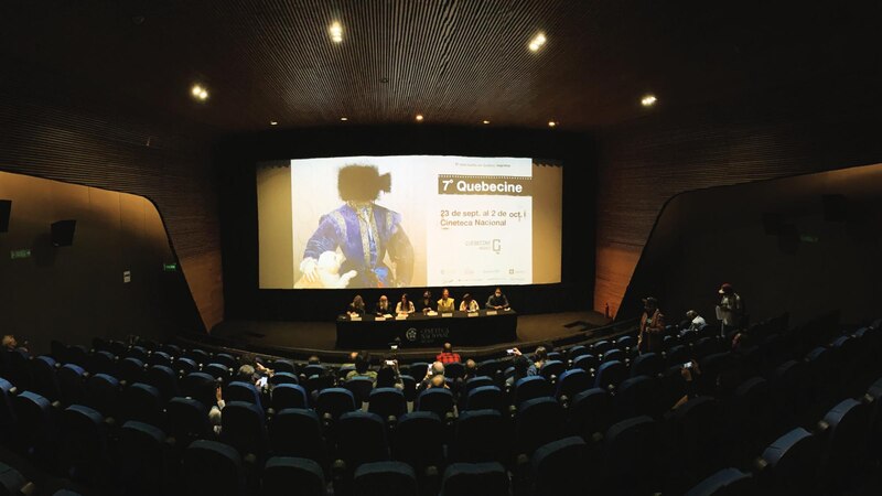 Presentación de la séptima edición del Festival de Cine de Quebec en México