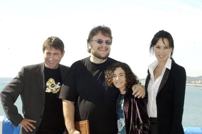 Guillermo del Toro, Penélope Cruz, Sergi López y Maribel Verdú en el Festival de Cine de Cannes