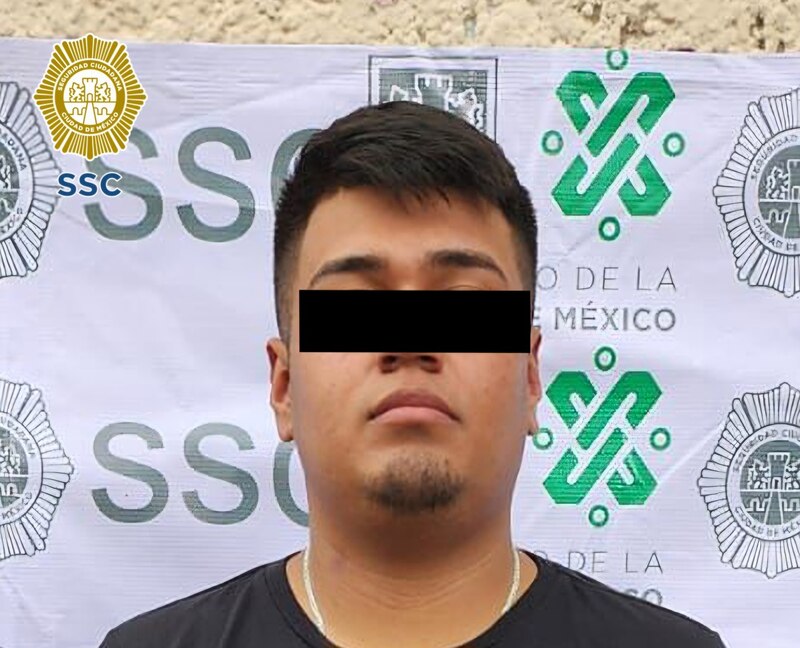 Detienen a presunto narcomenudista en la Ciudad de México