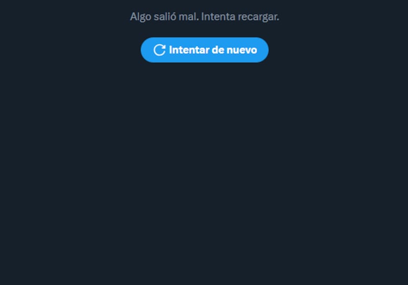 La plataforma no carga los mensajes correctamente al ingresar.