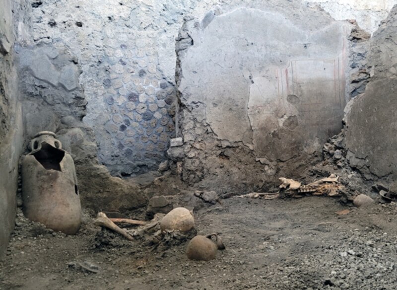 Restos arqueológicos de Pompeya