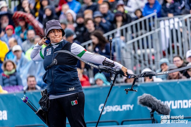¡Arquera mexicana en acción!