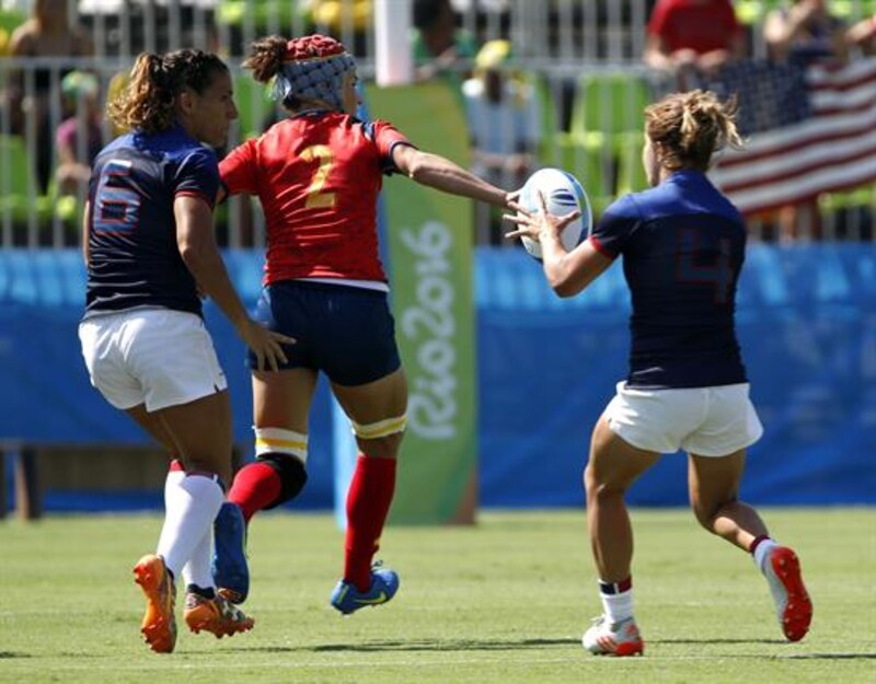 Las Leonas se imponen ante Estados Unidos en el rugby 7 femenino de los Juegos Olímpicos de Río 2016