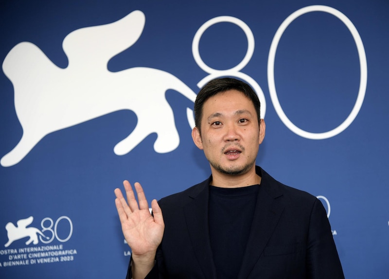 El director Hirokazu Koreeda en el Festival de Cine de Venecia