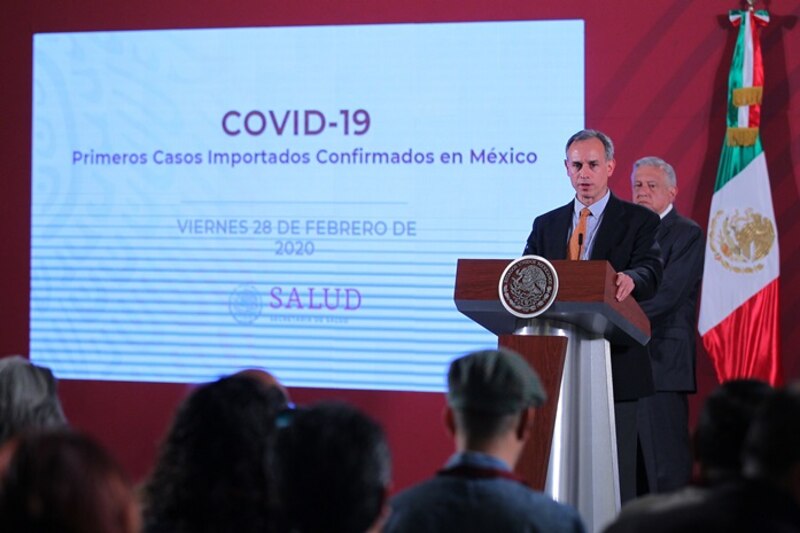 Primeros casos de COVID-19 confirmados en México