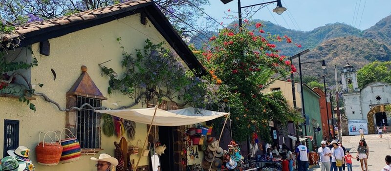 Calle típica mexicana