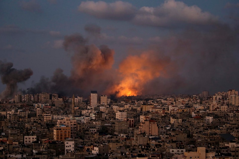 Ataque aéreo israelí en Gaza