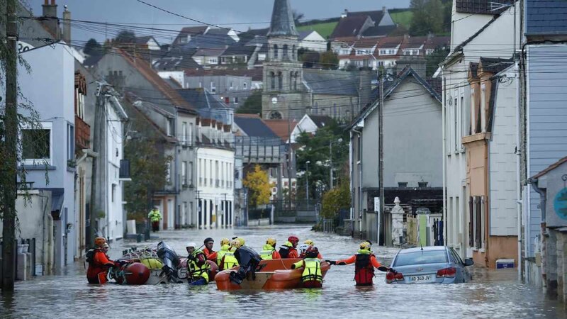Inundaciones en Europa