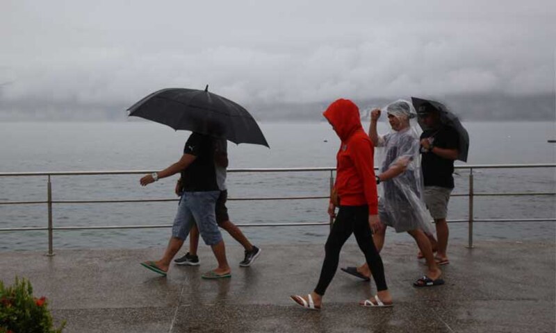 Lluvia en la ciudad