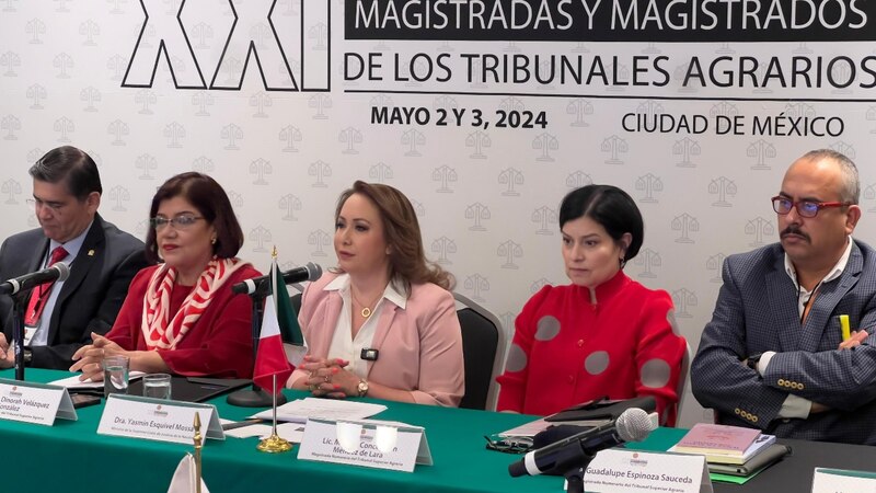 Title: Reunión de Magistradas y Magistrados de los Tribunales Agrarios