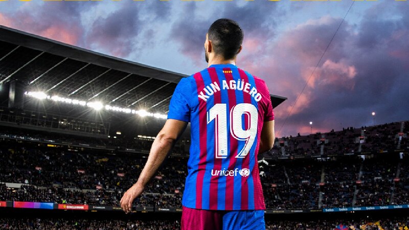 El Kun Agüero, nuevo jugador del Barcelona