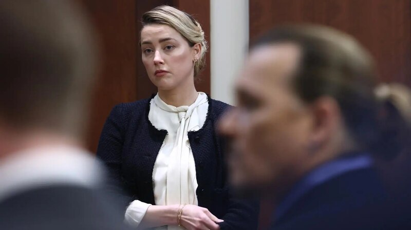 Amber Heard en el juicio por difamación contra Johnny Depp