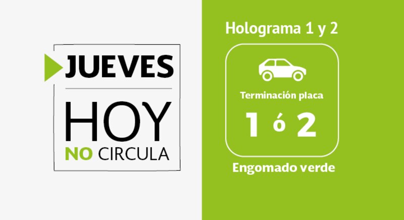 Hoy no Circula Jueves