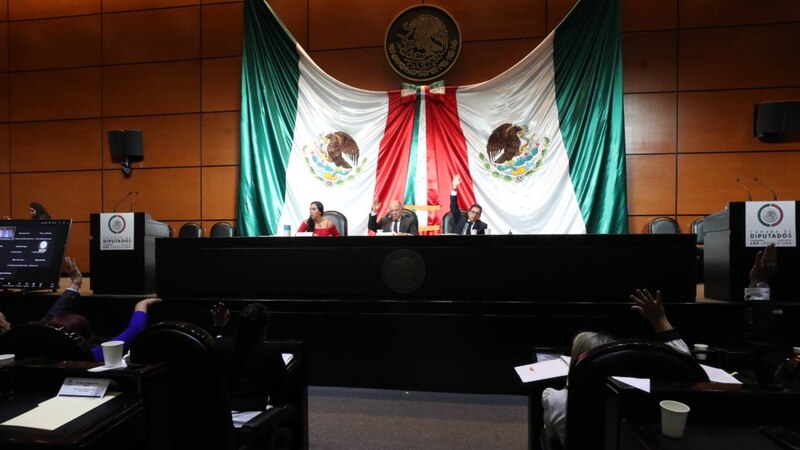 Diputados mexicanos discuten sobre una nueva ley