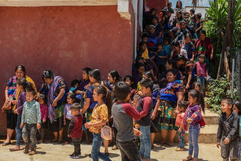 Mujeres indígenas en Guatemala