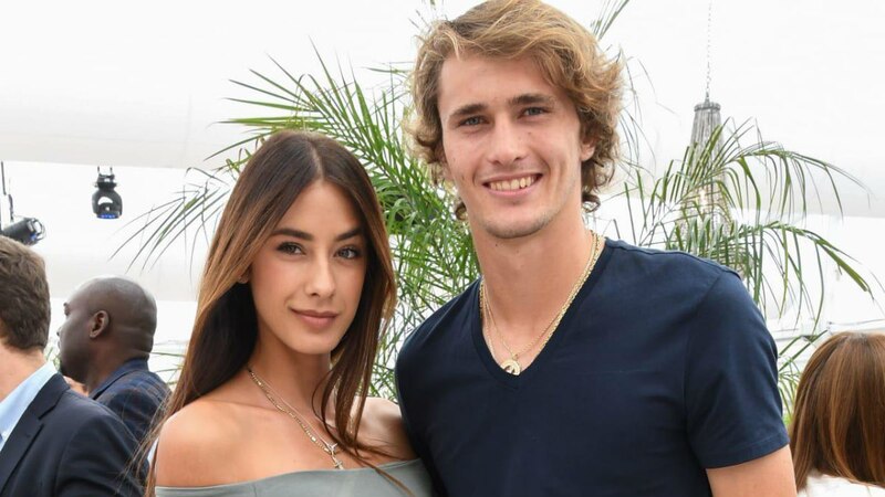 Carlos Alcaraz y su novia María González, juntos en Roland Garros
