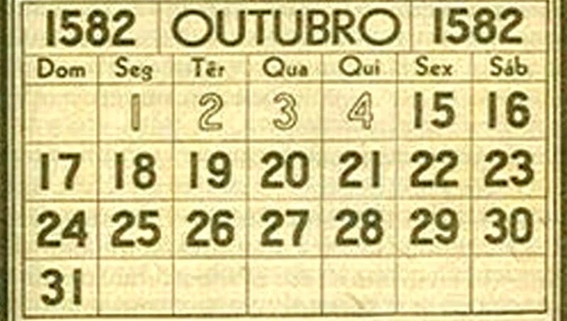 Octubre de 1582