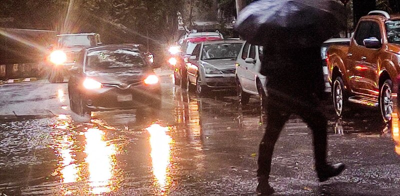 Lluvia en la ciudad