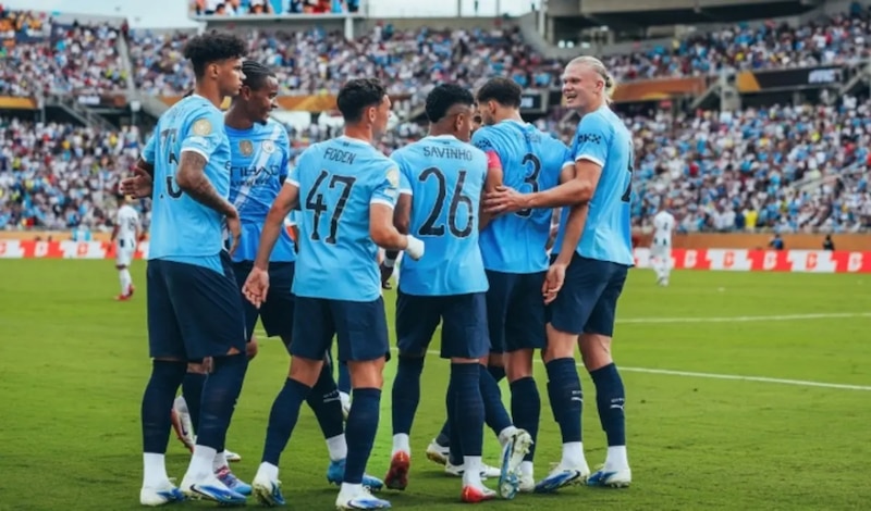 Jugadores del Manchester City